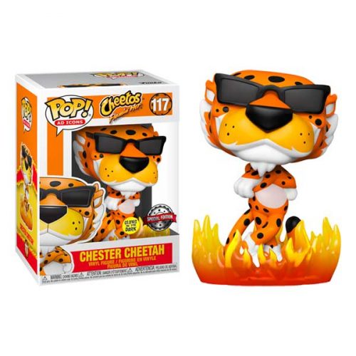 Funko Pop AD ICONS Cheetos Flamín’Hot – Chester Cheetah 117 GLOWS