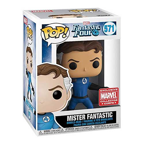 Funko Pop Fantastic Four – Mister Fantastic 571 Exclusive Marvel Collector Corps