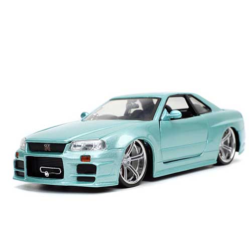 Jada Toys Fast & Furious Brian´s Nissan Skyline GT-R BNR34
