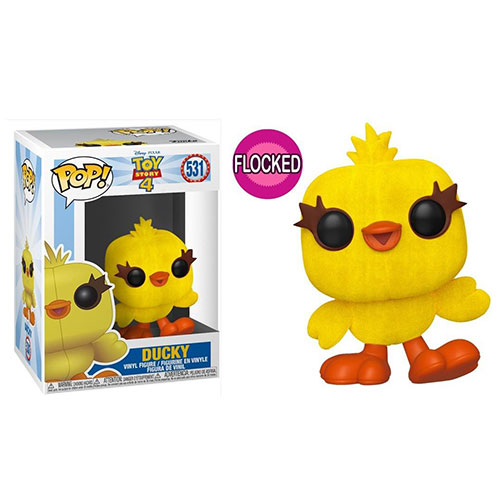 Funko Pop Disney PIXAR Toy Story 4 – Ducky 531 FLOCKED