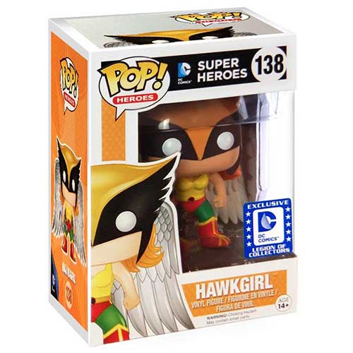 Funko Pop DC Super Heroes – Hawkgirl 138 EXCLUSIVE LEGION OF COLLECTORS