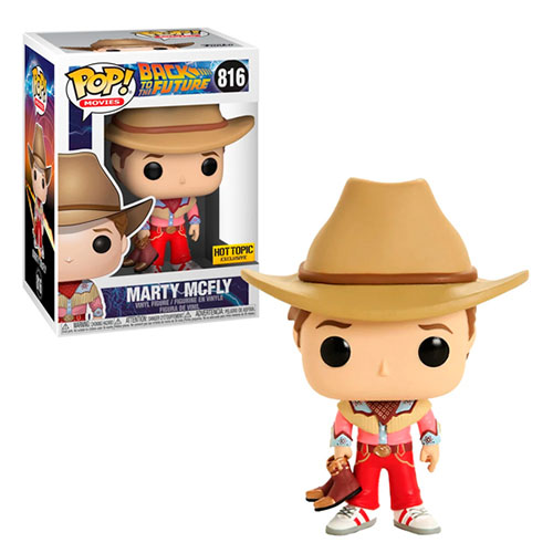 Funko Pop Movies Back To The Future – Marty McFly 816 HOT TOPIC