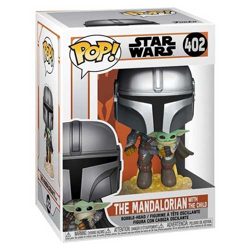 Funko Pop Star Wars - The Mandalorian With The Child 402