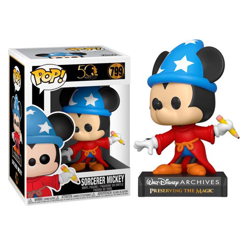 Funko Pop 50 Walt Disney Archives – Sorcerer Mickey 799