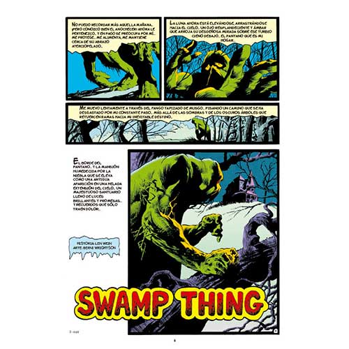 DC Vertigo Deluxe Swamp Thing Vol. 1 La Edad de Bronce