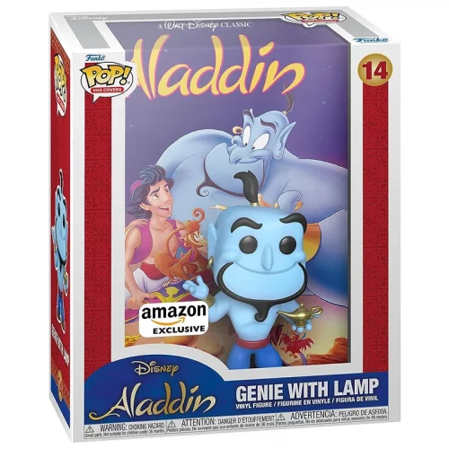 Funko Pop! VHS Covers Disney Aladdin – Genie With Lamp 14 Exclusive